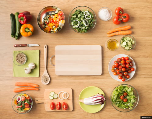 食材之美 俯视视角下的日常蔬果艺术