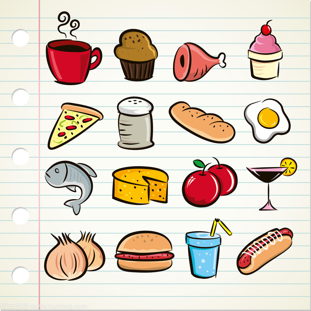 食品与饮品 简明图标集设计指南